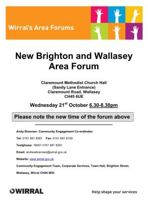 New Brighton and Wallasey Area Forum