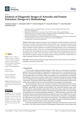 Analysis of Diagnostic Images of Artworks and Feature Extraction: Design of a Methodology