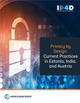 Privacy by Design: Current Practices in Estonia, India, and Austria