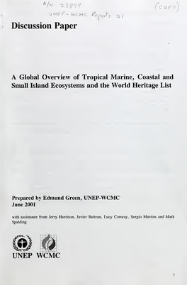 A Global Overview of Tropical Marine, Coastal and Small Island Ecosystems and the World Heritage List
