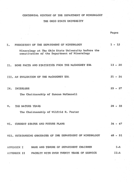 III. an EVALUATION of the Mccaughey ERA 21 - 24