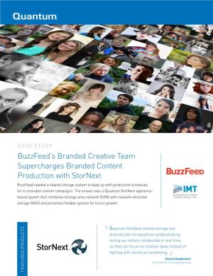 Buzzfeed's Branded Creative Team Supercharges Branded Content