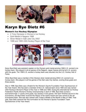 Karyn Bye Dietz #6