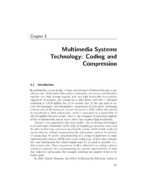 Coding and Compression