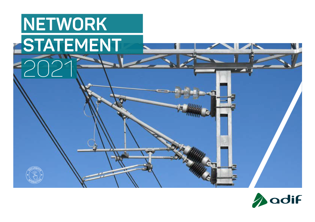 Adif Network Statement, 2021