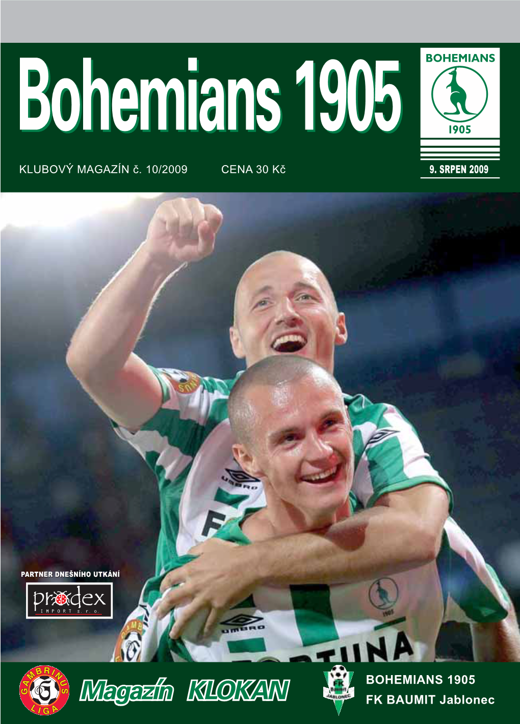 BOHEMIANS 1905 FK BAUMIT Jablonec