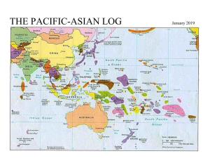 THE PACIFIC-ASIAN LOG January 2019 Introduction Copyright Notice Copyright  2001-2019 by Bruce Portzer