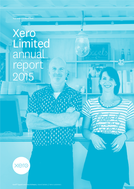 Xero Limited Annual Report 2015
