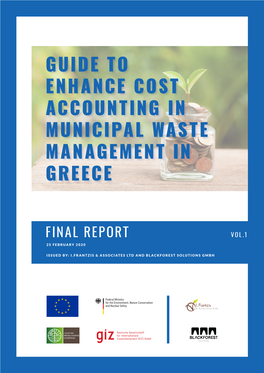 Guide to Enhance Cost Accounting in Municipal Waste Management in Greece