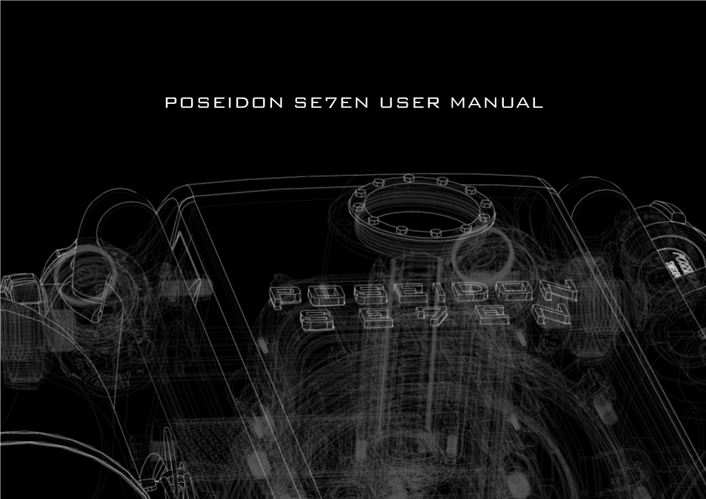 Poseidon SE7EN User Manual Chapter 1 Page 1