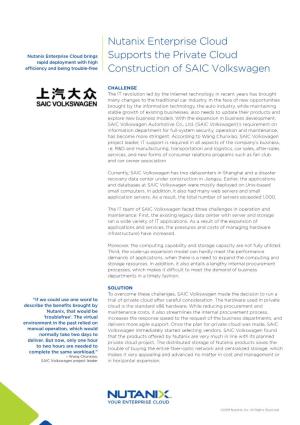 SAIC Volkswagen Case Study