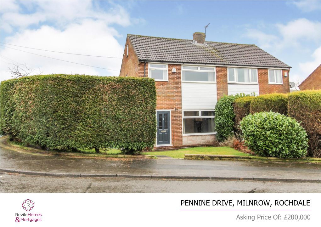 Pennine Drive, Milnrow, Rochdale