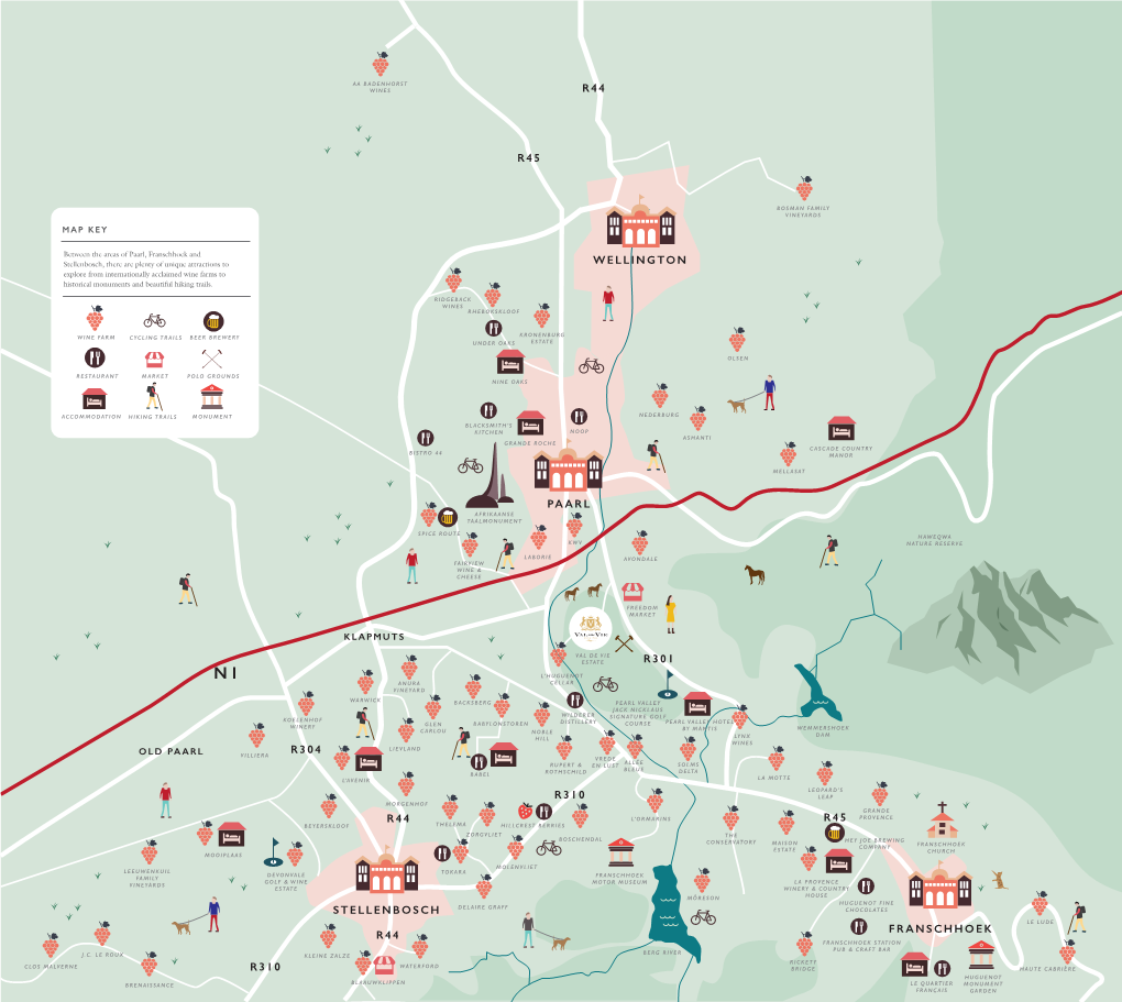 Winelands Map (December 2020)