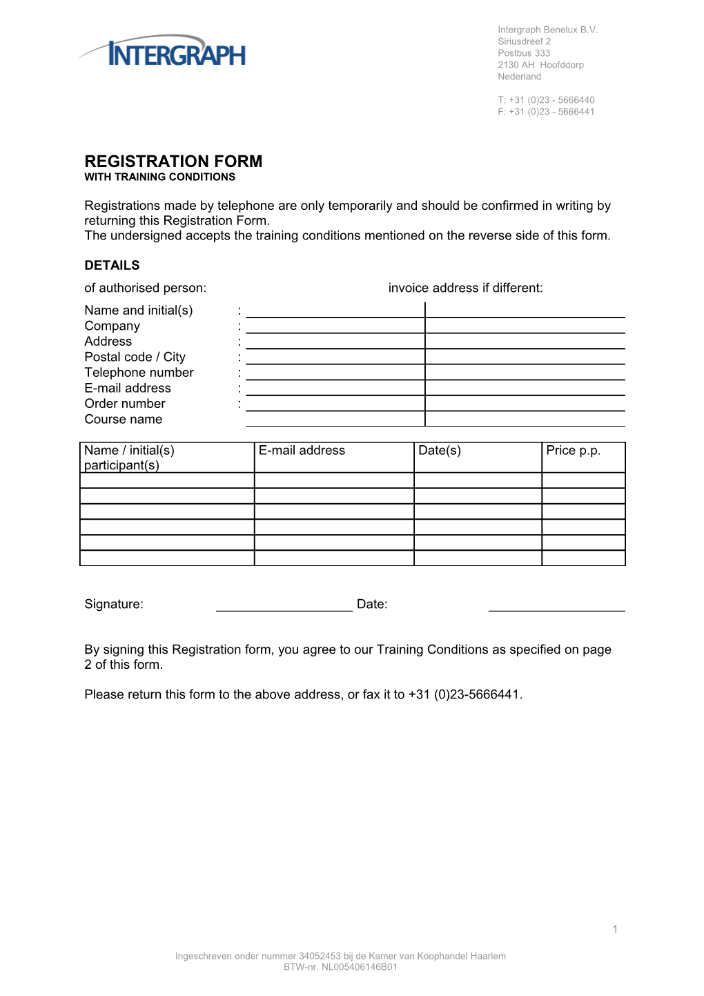 Registration Form s31