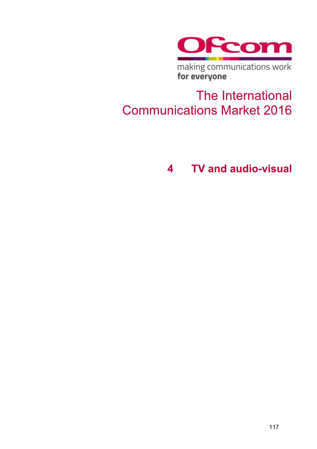 The International Communications Market 2016