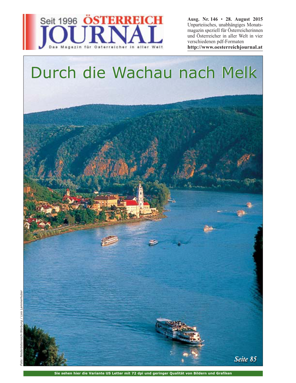 Durch Die Wachau Nach Melk S