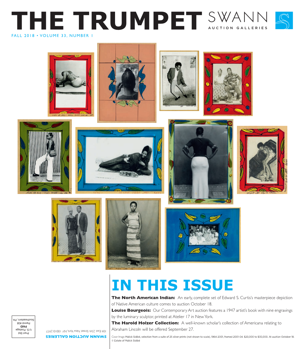 The Trumpet Fall 2018 • Volume 33, Number 1