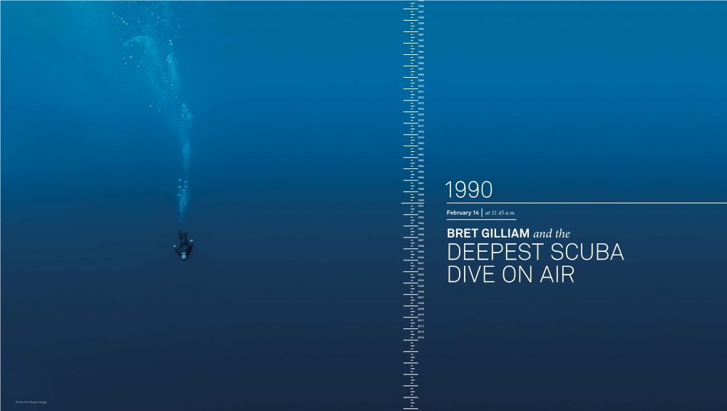 1990 Deepest Scuba Dive On