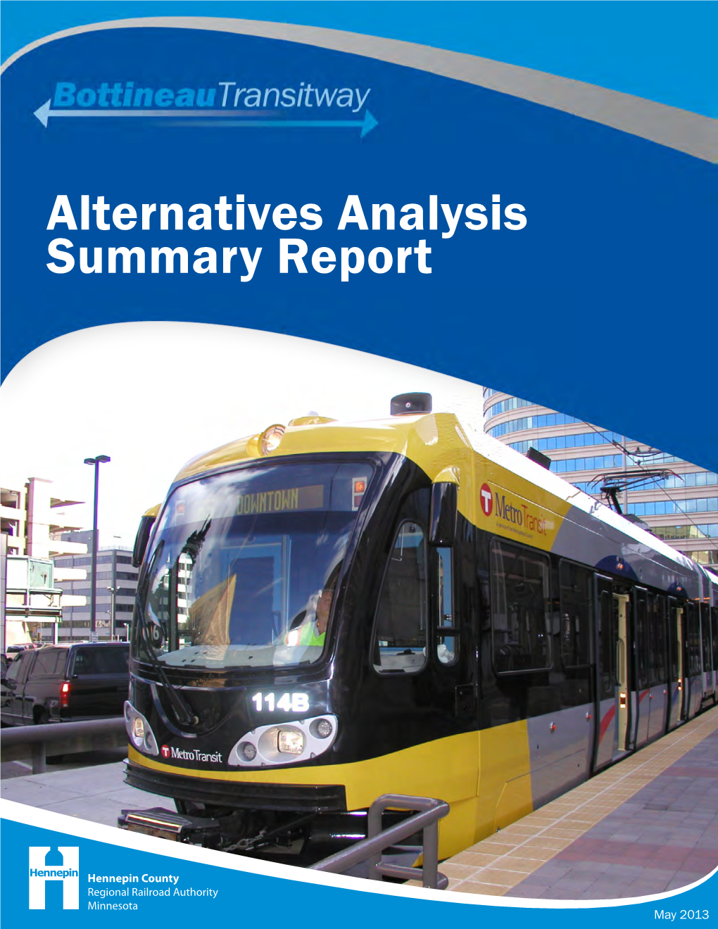Alternatives Analysis Summary Report