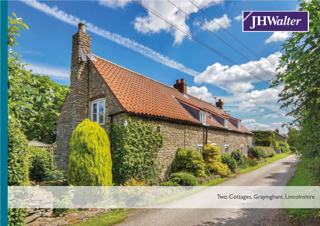 Two Cottages, Grayingham, Lincolnshire