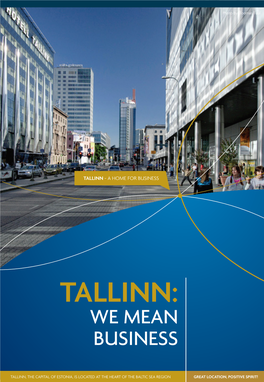 TALLINN - a HOME for BUSINESS