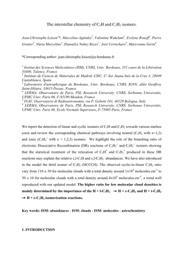 The Interstellar Chemistry of C3H and C3H2 Isomers