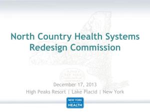 North Country Health Systems Redesign Commission
