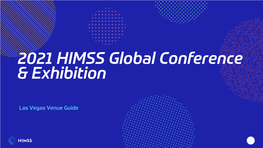 2021 HIMSS Global Conference & Exhibition