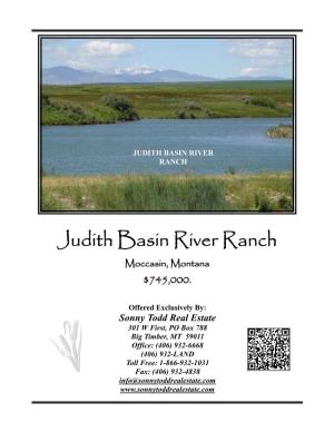 Judith Basin River Ranch