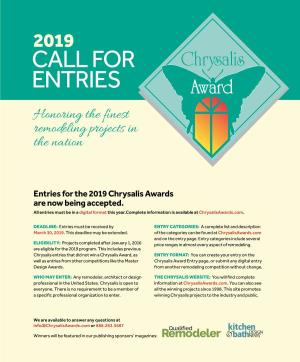 Chrysalis Awards 2019
