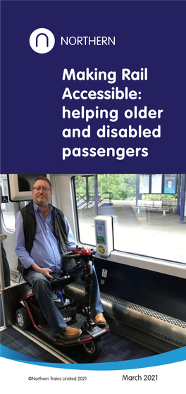 Making Rail Accessible: Helping Older and Disabled Passengers