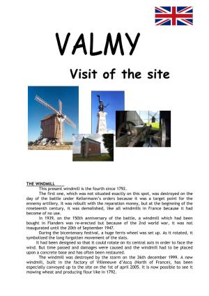 Dépliant Visite De Valmy (GB)