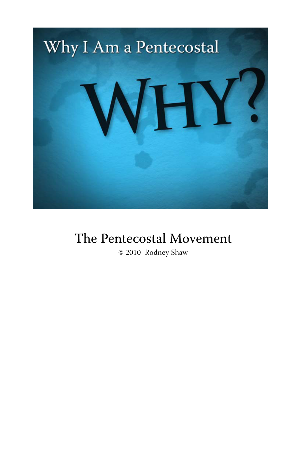 Pentecostal Movement.Qxd