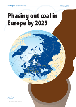 Phasing out Coal in Europe by 2025