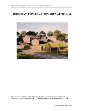 Downham Conservation Area Appraisal 1