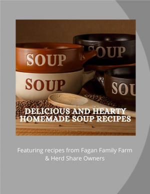 Soup Recipe Book