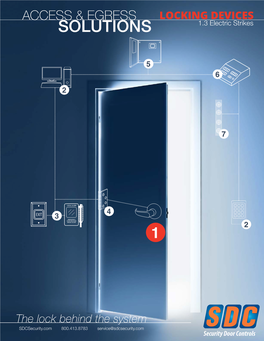 SDC Catalog Section: 1.3 Locking Devices