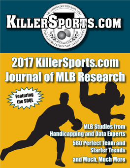 2017 Killersports.Com Journal of MLB Research