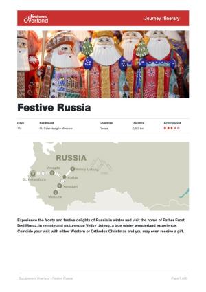Festive Russia