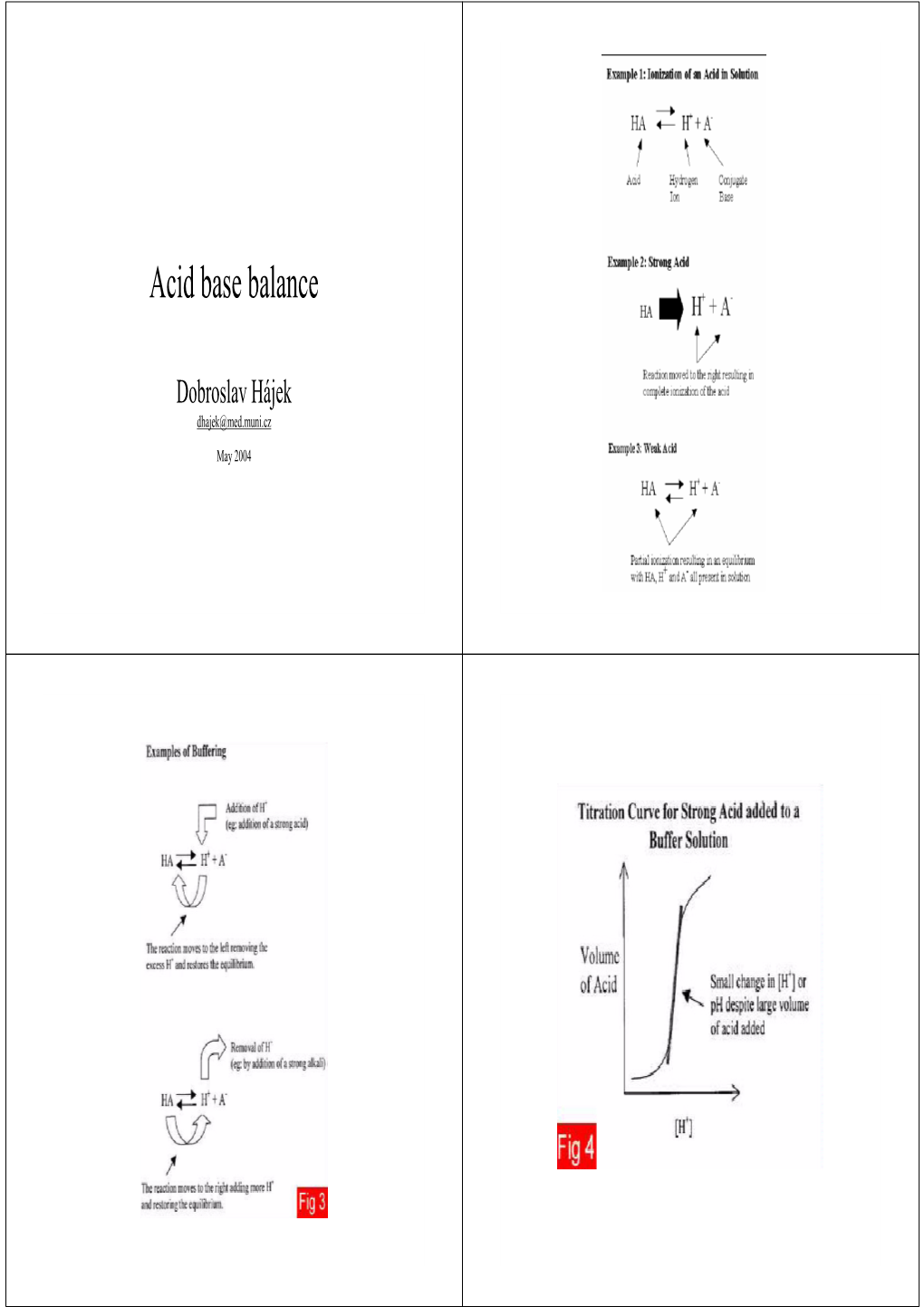 Acid Base Balance