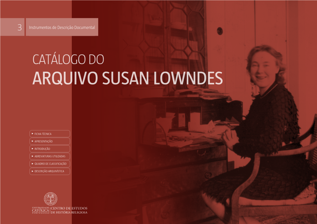 Catálogo Do Arquivo Susan Lowndes