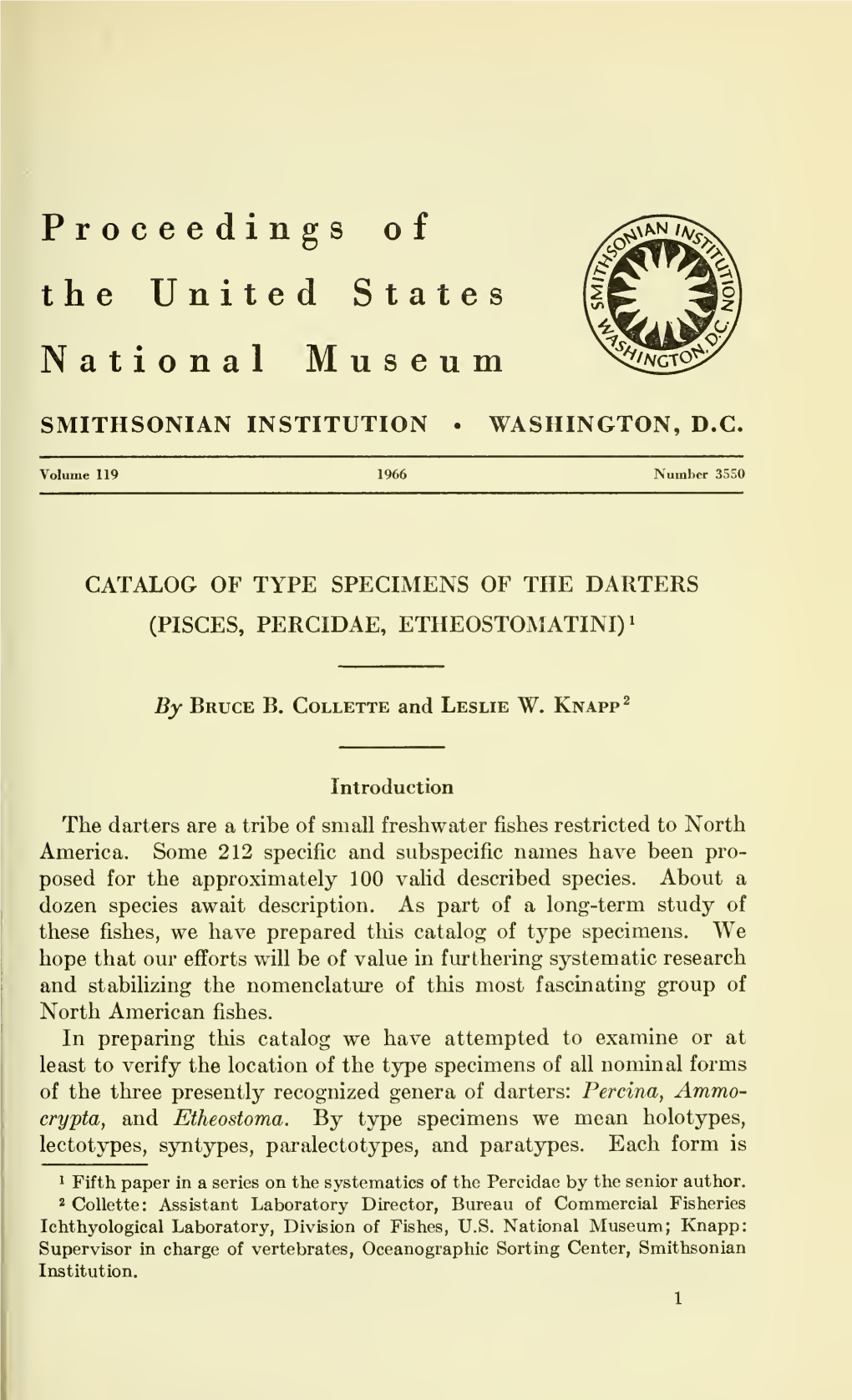 Proceedings of the United States National Museum