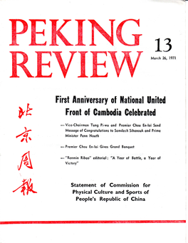 Peking Review, No
