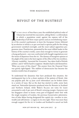 Revolt of the Rustbelt