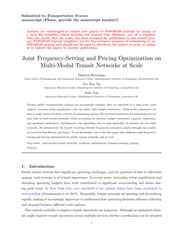 Joint Frequency-Setting and Pricing Optimization on Multi-Modal Transit Networks at Scale