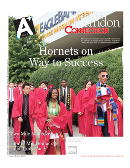 Herndon Class of 2019 Walk Toward the Entrance to George Mason University Eaglebank Arena for Their June 12 Commencement Ceremony