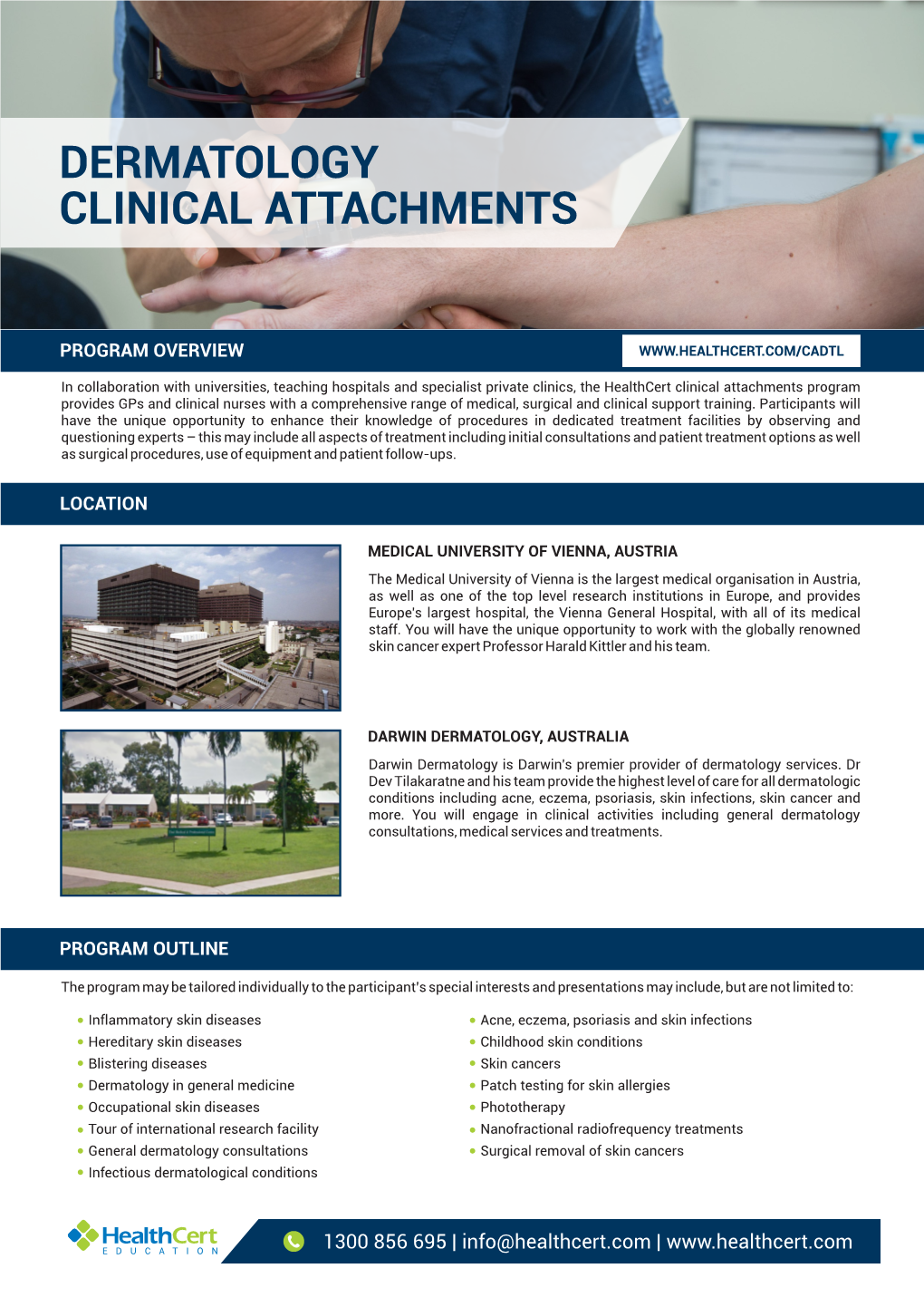 Dermatology Clinical Attachments