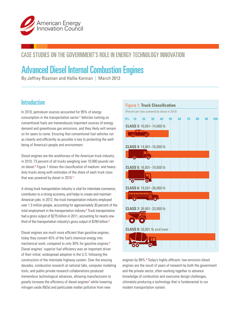 Advanced Diesel Internal Combustion Engines by Jeffrey Rissman and Hallie Kennan | March 2013