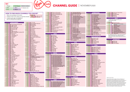 CHANNEL GUIDE NOVEMBER 2020 2 Mix 5 Mixit + PERSONAL PICK 3 Fun 6 Maxit