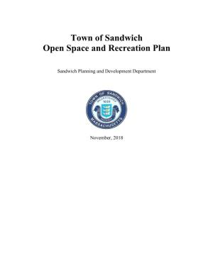 Town of Sandwich Open Space and Recreation Plan